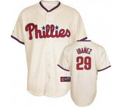 Philadelphia Phillies 29 Ibanez cream