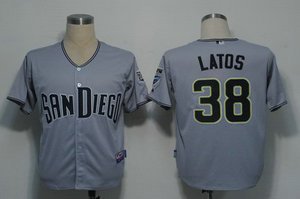 San Diego Padres 38 Latos Gery Cool Base Jerseys San Diego Padres 38 Latos Gery Cool Base Jerseys