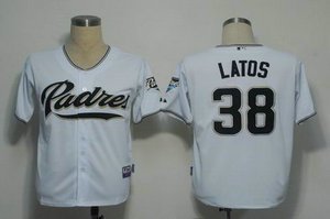 san diego padres 38 latos white cool base san diego padres 38 latos white cool base