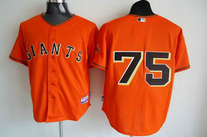 san francisco giants 75 barry zito orange