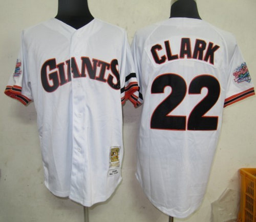 San Francisco Giants 22 Clark White MN San Francisco Giants 22 Clark White MN