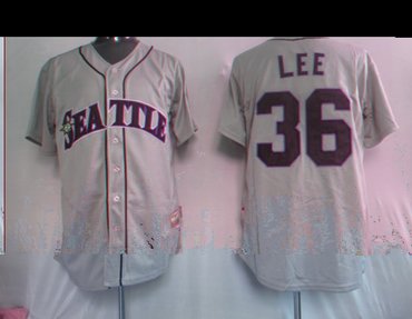 Jerseys Seattle Mariners 36# Lee White