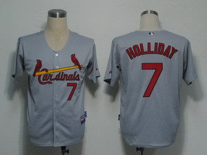 St Louis Cardinals 7 Holliday Grey Cool Base