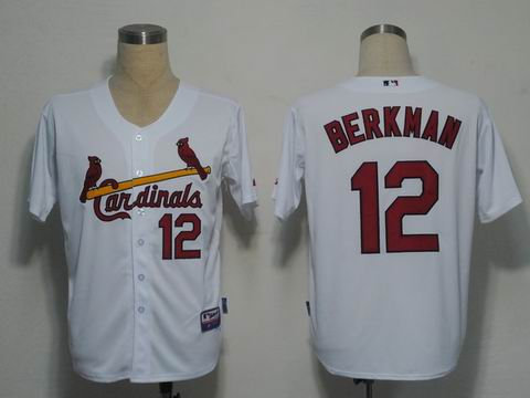 mlb st.louis cardinals 12 Berkman white(cool base) mlb st.louis cardinals 12 Berkman white(cool base)