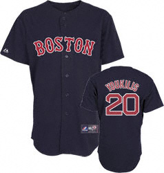 Kevin Youkilis Navy 20 Boston Red Sox
