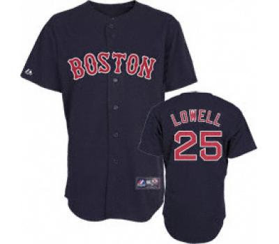 Mike Lowell Adult Navy 25 Boston Red Sox