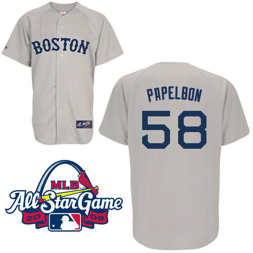 Boston Red Sox 58 grey Papelbon Boston Red Sox 58 grey Papelbon
