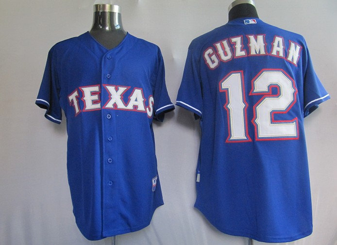 Texas Rangers 12# GUZMAN BLUE Texas Rangers 12# GUZMAN BLUE