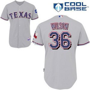 Texas Rangers 36 C J Red Cool Base 2011 Baseball grey Jersey Texas Rangers 36 C J Red Cool Base 2011 Baseball grey Jersey