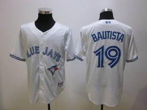 mlb jerseys toronto blue jays #19 bautista white(2012 new)(bautista)