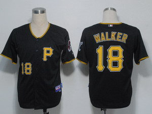 Pittsburgh Pirates 18 Walker Black Cool Base