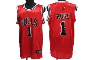 Chicago Bulls 1 Derrick Rose Red New Revolution basketball