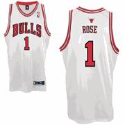 Chicago Bulls Derek Rose Swingman Home 1 Jersey white