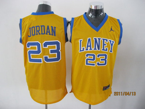 LANEY 23 Jordan YELLOW jersey LANEY 23 Jordan YELLOW jersey