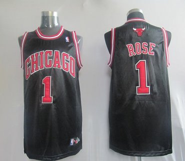NBA Chicago Bulls 1# Rose SWINGMAN BLACK jerseys NBA Chicago Bulls 1# Rose SWINGMAN BLACK jerseys