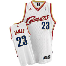 Cleveland Cavaliers 23 LeBron James Swingman Home white Cleveland Cavaliers 23 LeBron James Swingman Home white