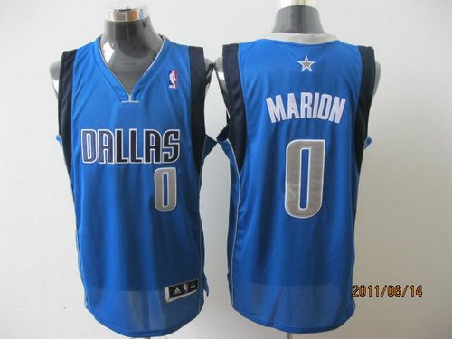 Dallas Mavericks 0# marion blue