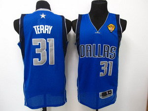 dallas mavericks 31 terry Swingman LT blue 2011 Finals