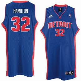 Detroit Pistons Hamilton #32 blue jersey Detroit Pistons Hamilton #32 blue jersey