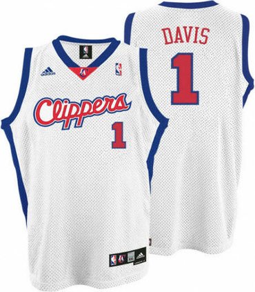 Los Angeles Clippers 1 Baron Davis Swingman Home Jersey Los Angeles Clippers 1 Baron Davis Swingman Home Jersey