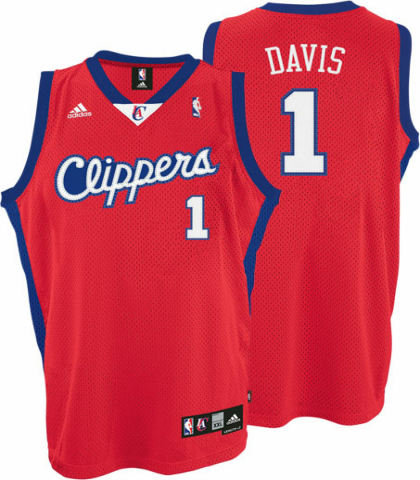 Los Angeles Clippers 1 Baron Davis Swingman Road Jersey Los Angeles Clippers 1 Baron Davis Swingman Road Jersey