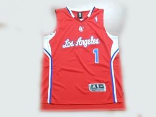 Los Angeles Clippers 1 Chauncey Billups red jerseys Los Angeles Clippers 1 Chauncey Billups red jerseys