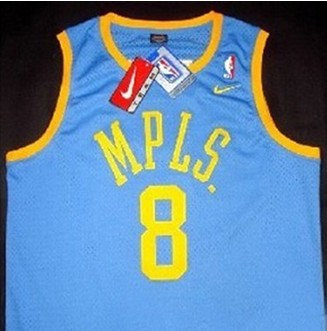 Los Angeles Lakers 8# KOBE BRYANT MPLS. Jersey