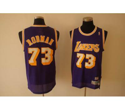 nba fans lakers #73 rodman purple(fans edition) nba fans lakers #73 rodman purple(fans edition)