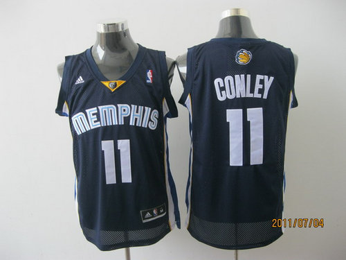 memphis grizzlies #11 conleyl blue(2011 swingman revolution 30)