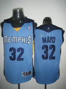 Memphis Grizzlies 32 OJ Mayo Jerseys blue Memphis Grizzlies 32 OJ Mayo Jerseys blue