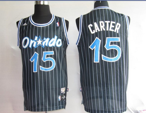 NBA Jersey Orlando Magic 15# CARTET Black strip NBA Jersey Orlando Magic 15# CARTET Black strip