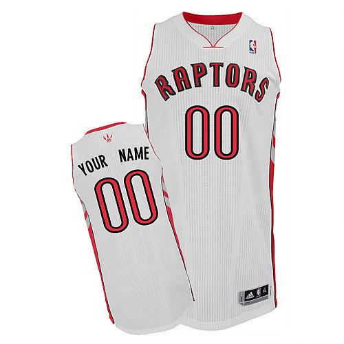 Raptors Personalized Authentic White Jersey (S-5XL)