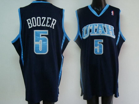 Utah Jazz 5 BOOZER blue jerseys Utah Jazz 5 BOOZER blue jerseys