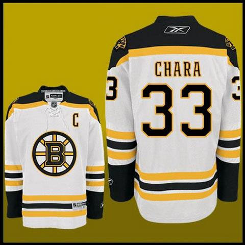 NHL Boston Bruins #33 White Jersey NHL Boston Bruins #33 White Jersey