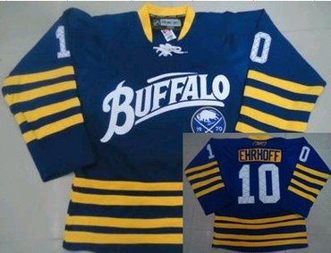 Buffalo Sabres 10 Christian Ehrhoff 3rd blue jerseys Buffalo Sabres 10 Christian Ehrhoff 3rd blue jerseys