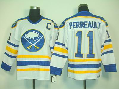 Buffalo Sabres 11 Gilbert Perreault CCM White Throwback Buffalo Sabres 11 Gilbert Perreault CCM White Throwback