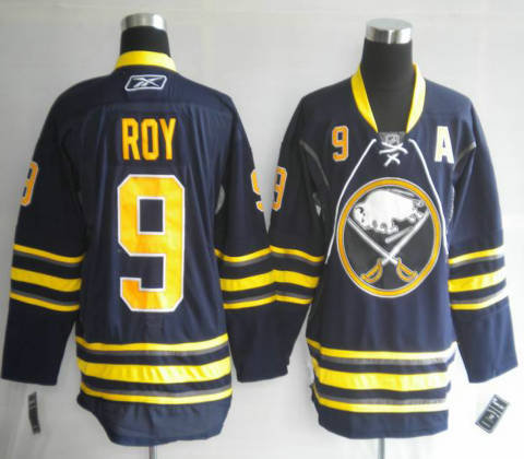 NHL Jerseys Buffalo Sabres 9# ROY BLUE NHL Jerseys Buffalo Sabres 9# ROY BLUE