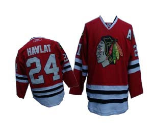 Chicago Blackhawks 24 HAVLAT  red