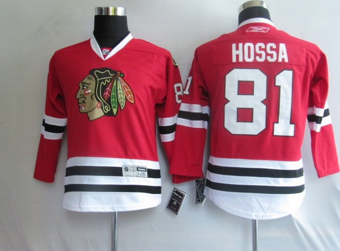 NHL Jerseys Chicago Blackhawks 81 Hossa Red【kids】 NHL Jerseys Chicago Blackhawks 81 Hossa Red【kids】