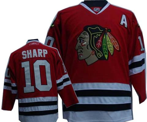 Youth Chicago Blackhawks 10 SHARP red Youth Chicago Blackhawks 10 SHARP red