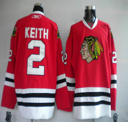 YOUTH Chicago Blackhawks 2 KEITH red YOUTH Chicago Blackhawks 2 KEITH red
