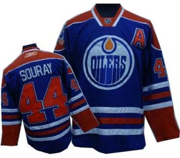 Edmonton Oilers SOURAY 44 blue