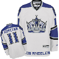 NHL Los Angeles Kings #11 Anze Kopitar White Jersey