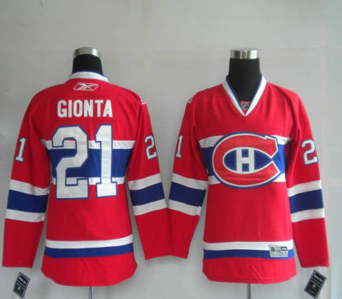NHL Youth Jerseys Montreal Canadiens 21# GIONTA red NHL Youth Jerseys Montreal Canadiens 21# GIONTA red