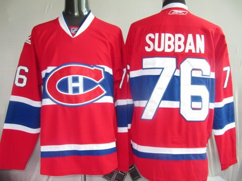 Montreal Canadiens 76 Subban Red Jerseys Montreal Canadiens 76 Subban Red Jerseys