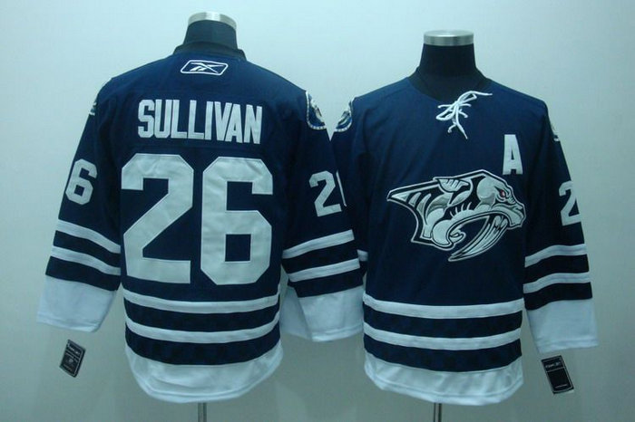 RBK NHL Nashville Predators 26# Sullivan Black RBK NHL Nashville Predators 26# Sullivan Black
