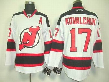 New Jersey Devils 17 Kovalchuk white jersey New Jersey Devils 17 Kovalchuk white jersey