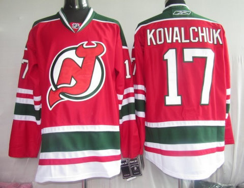 New Jersey Devils 17 kovalchuk red 3RD New Jersey Devils 17 kovalchuk red 3RD
