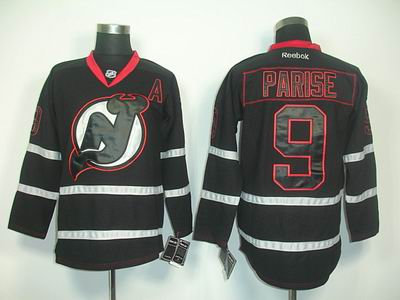 New Jersey Devils 9 Parise black jerseys New Jersey Devils 9 Parise black jerseys