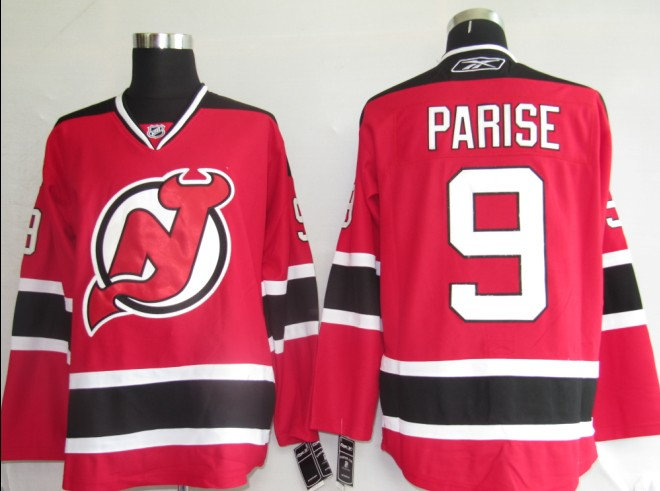 NHL Jerseys New Jersey Devils 9# PARISE red) NHL Jerseys New Jersey Devils 9# PARISE red)